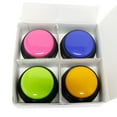 thumbnail image 4 of Small size easy to carry voice recording button, suitable for children's interactive toy answer button, blue, 4 of 8