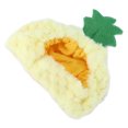 thumbnail image 4 of Chapeau Ananas Chat, Coiffe de Chiot Sûr Attrayant Confortable Réglable pour Chat pour Chiot, 4 of 8