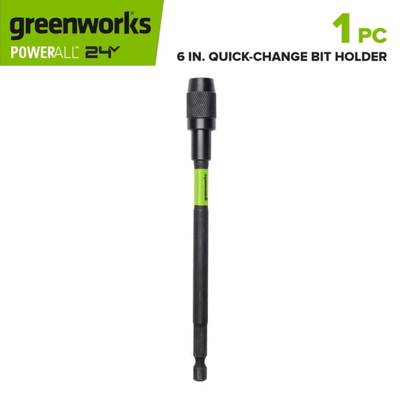 Greenworks 6" Quick-Change Bit Holder and Extension, PA51408A1