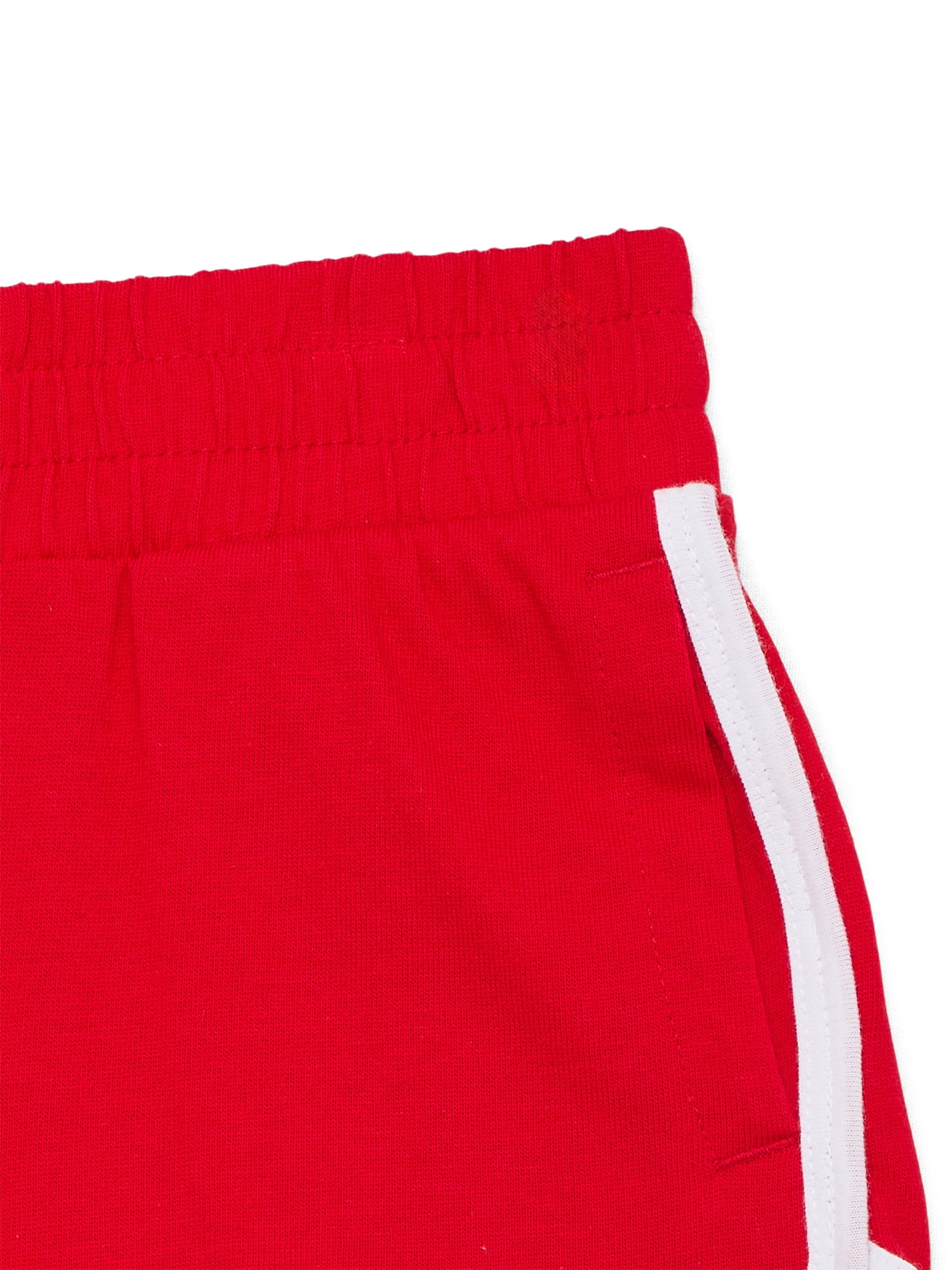 Wonder Nation Girls Dolphin Hem Shorts, Sizes 4-18 & Plus