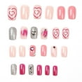 thumbnail image 1 of CNKOO Rhinestone Decorated Fake Nails Chip-Proof Smudge-Proof Fake Nails for Professional Nail Specialist Jelly Glue, 1 of 9