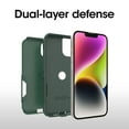 thumbnail image 3 of OtterBox Commuter Series MagSafe Cell Phone Case for Apple iPhone 14, Green, 3 of 6