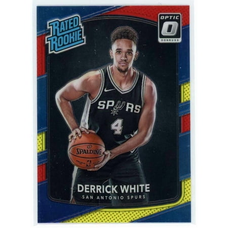 NBA 2017-18 Panini Donruss Optic Red & Yellow Derrick White #172 [Rated Rookie]