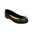 thumbnail image 2 of Miluxas Women's Round Toe Ballet Flats Comfortable Bow Dressy Flats Shoes for Women, 2 of 7