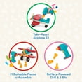 thumbnail image 3 of Battat Take-Apart Airplane Construction Toy with 22 Pieces, Toddler and Preschool Toys, 3 of 7