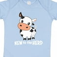 thumbnail image 4 of Inktastic New to the Herd Cute Cow Boys or Girls Baby Bodysuit, 4 of 5