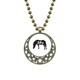 thumbnail image 1 of Cebra blanco y negro animal Colgante Estrella Collar Luna Cadena Joyas Unbranded M, 1 of 3