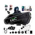 thumbnail image 1 of Intercomunicador Moto Ip6 Audifonos Bluetooth Para Casco C6 Modelo Negro, 1 of 4