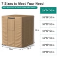 thumbnail image 2 of Funda para Aire Acondicionado Grande para Exteriores BROSYDA, Impermeable 61x61x76 cm, 2 of 7