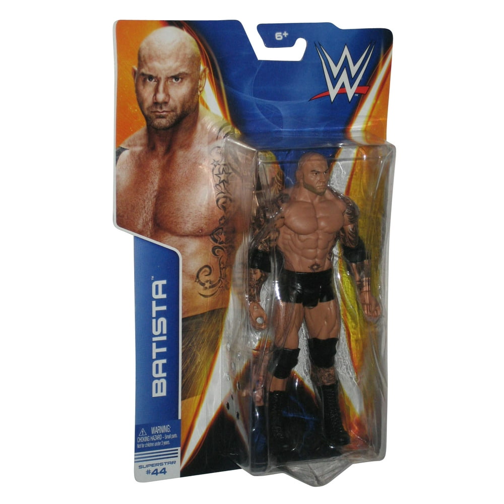 WWE Superstar 44 Batista Wrestling WWF Mattel Action Figure Walmart