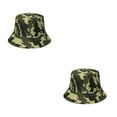 thumbnail image 4 of kurtrusly 1/2/3/5 Sun Protection Fisherman Cap With Breathable And Comfortable Sunscreen Sunscreen Fisherman Cap disruptive pattern3 58cm 2PCS, 4 of 6