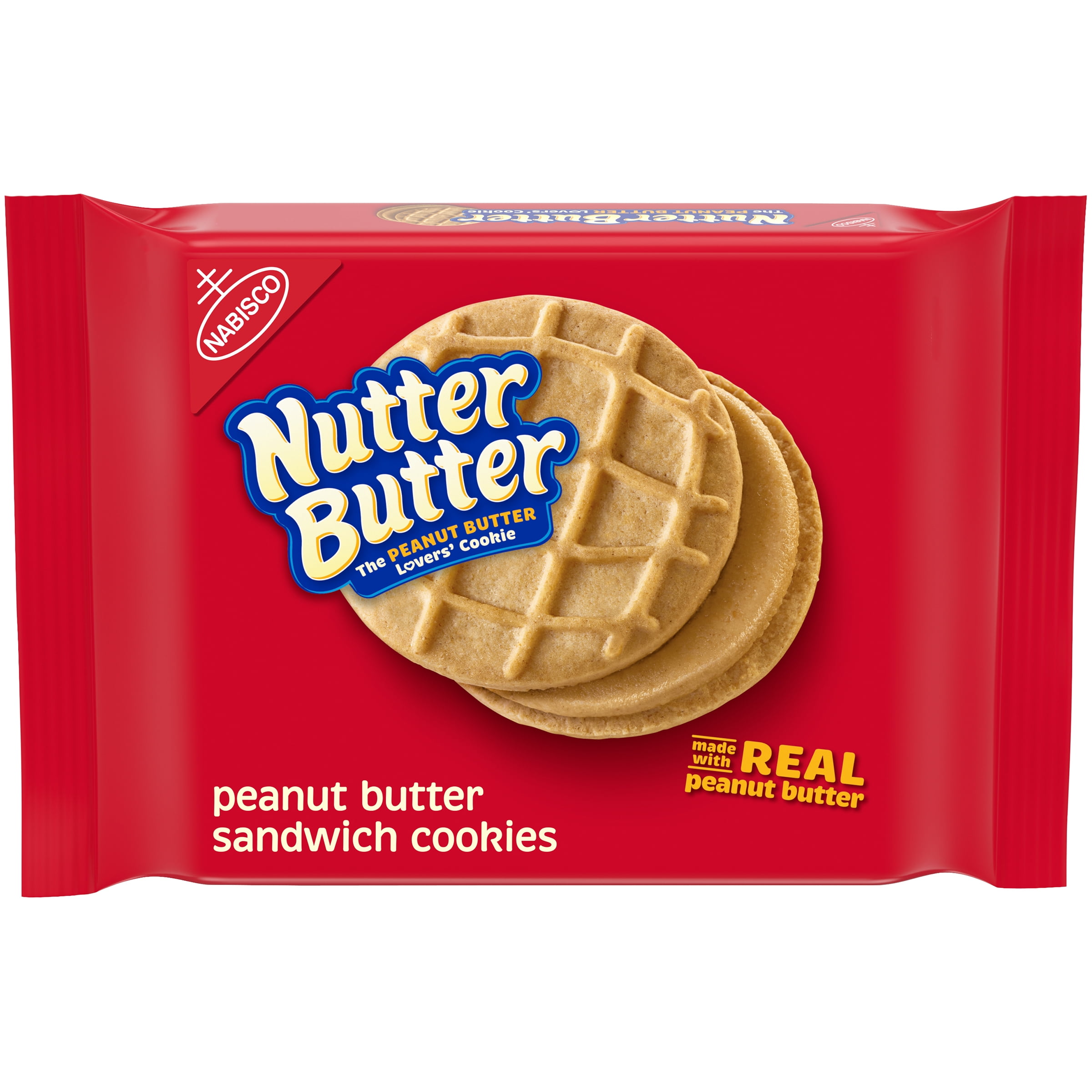 Nutter Butter Peanut Butter Sandwich Cookies, 11.8 oz ...