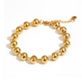 thumbnail image 6 of Stainless Steel Beaded With 6mm Or 8mm Beads For Women And Men Polished Design For Daily Wear, 6 of 9