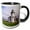 Black/White, variant on 3drose, Point Robinson Lighthouse, Maury Island, Near Seattle, Wa, Usa, 11oz Magic Transforming Mug
