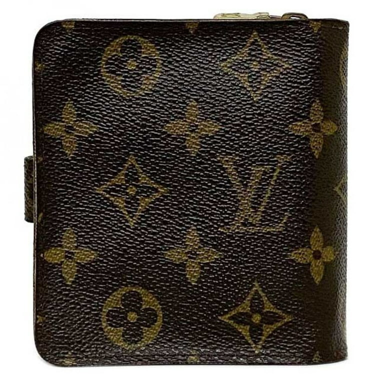 Authenticated Used Louis Vuitton Bifold Wallet Zip Brown Monogram M61667  CA0948 LOUIS VUITTON Unisex 