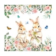 thumbnail image 2 of Easter Tableware – Bunny Nest Disposable Tableware With Spring Flowers And Designs For Easter Dinners Baby Showers And Spring Parties –, 2 of 8