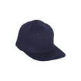 thumbnail image 2 of Original FlexFit Flat Bill Baseball Hat Cap, S/M Navy, 2 of 2