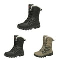 thumbnail image 4 of NOKIO Men'S Frost-Resistant High-Top Boots Men'S Snow Boots Men'S Padded Thickening Non Slip Winter Warm Men'S Boots Outdoor Northeast High Top Cotton Shoes Men'S Insulated Outdoor Boots, 4 of 5