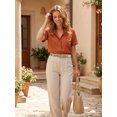 thumbnail image 6 of Timarkment 2Pcs Belts for Women Black and Khaki Belt Stretch Braided Womens Belts for Jeans Dresses, 6 of 6