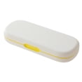 thumbnail image 1 of 1 Pack Plastic Pencil Box with Lid Stackable Design and Stylish Office Supplies Storage Organizer Box, 22*8*4cm, 1 of 5