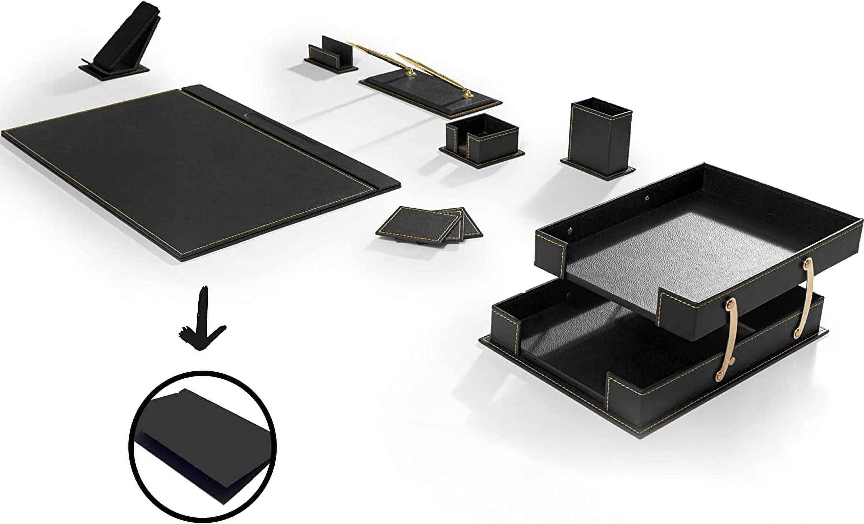 Black Desk Organizers, Black