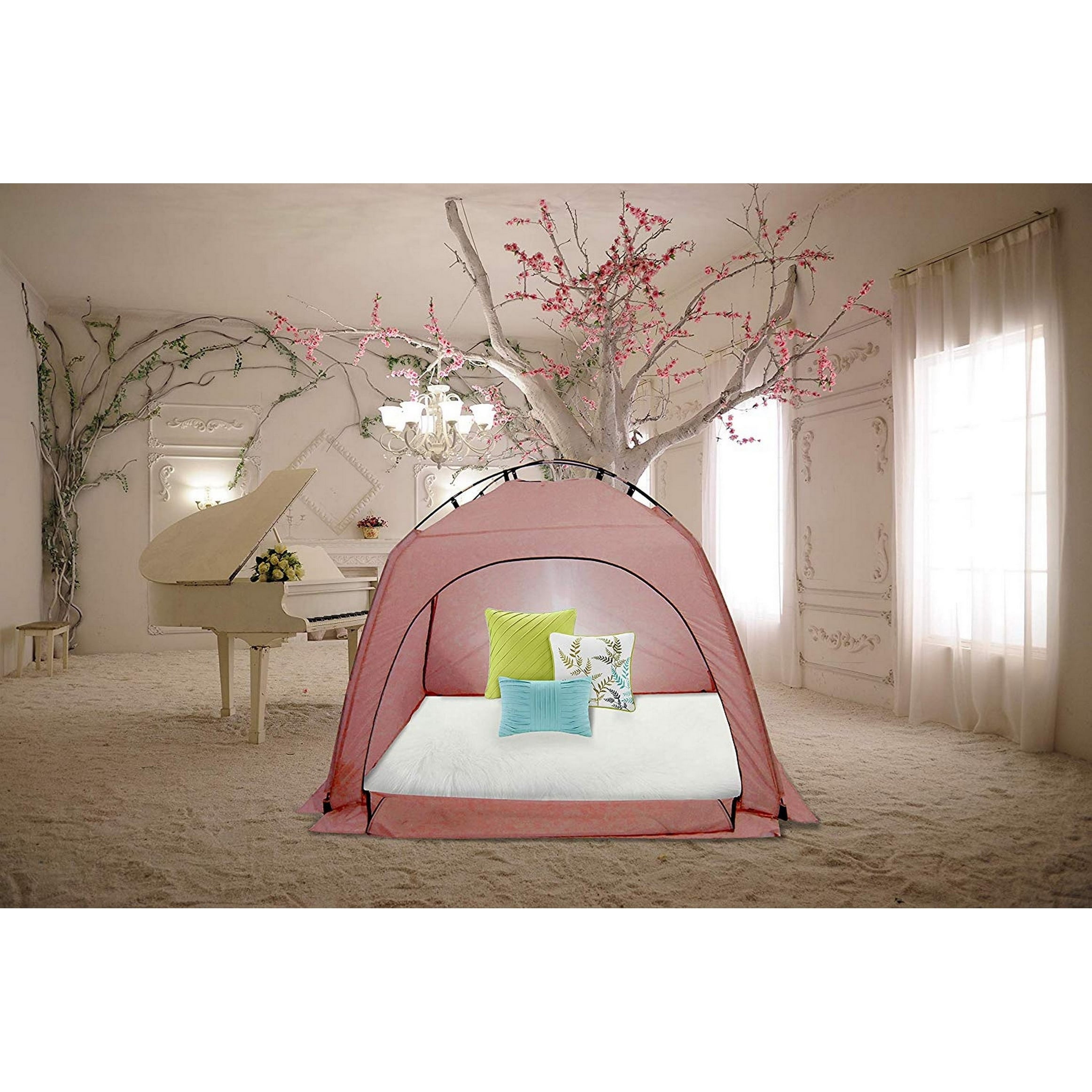 Privacy Play Tent on Bed,Warm Sleep Bed Tent for Kids Indoor Use 1pc