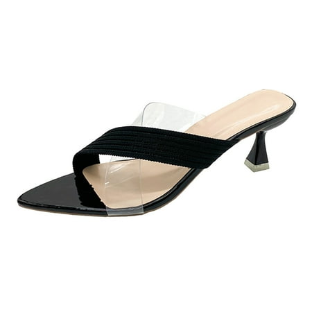 

YUHAOTIN Female Barefoot Sandals Women Beach Wedding Wedge Slide Sandals Platform Sandals Wedge Sandals for Women Comfortable Dressy Womens Sandals Beach Vacation Closed Toe Sandals Women