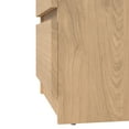 thumbnail image 4 of Tvilum Scottsdale 2 Drawer Bedroom Nightstand for Adults, Jackson Hickory, 4 of 13