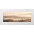 thumbnail image 1 of Fay, Mela 32x14 White Modern Wood Framed Museum Art Print Titled - Foggy Forest, 1 of 4