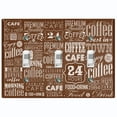 thumbnail image 1 of Metal Light Switch Plate Cover Cafe Diner Coffee Sign Brown COF036, 1 of 13