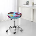 thumbnail image 7 of Goofa Donuts Printed Stool Covers Round, Waterproof Round Bar Stool Covers Anti-Slip Round Bar Stool Seat Cover with Elastic Bands Durable -14 inch, 7 of 7