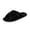 Black, variant on KEVCHE Womens Fuzzy Slippers , Cozy Warm Cloud Cushion Non-Slip , Indoor Outdoor House Slippers