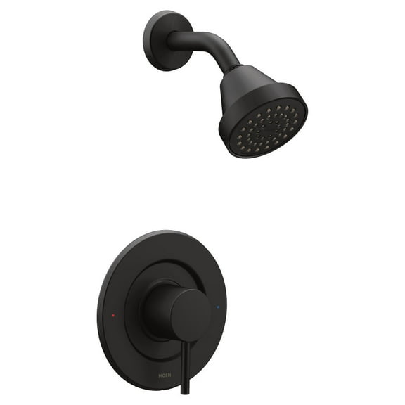 Moen T2192Bl Matte Black Posi-Temp(R) Shower Only