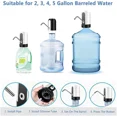 thumbnail image 3 of Portable Electric USB Rechargeable Water Dispenser Pump for 5 Gallon Bottles, 3 of 8
