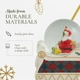 thumbnail image 4 of Spode Christmas Tree Santa Sleigh Winter Wonderland Snow Globe, Plays Soothing Music – Durable Dolomite, Personalized Collectible Holiday Gift & Great for Christmas, Weddings, Home Décor, 4 of 7