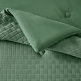 thumbnail image 3 of Mainstays All in One Reversible Comforter and Sheet set- 8 Piece, Twin, Green Basketweave, 3 of 10