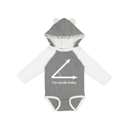 

Inktastic I m Acute Baby Gift Baby Boy or Baby Girl Long Sleeve Bodysuit