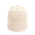 thumbnail image 4 of Seyurigaoka Women Outdoor Warm Beanie, Autumn and Winter Adults Ponytail Knitted Cap for Cycling Skiing, 4 of 6
