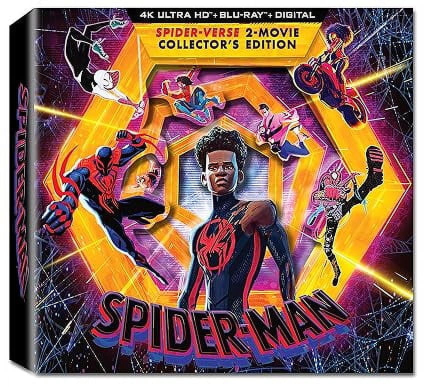 New Spider-verse 2-Movie Collector's Edition (UHD + Blu-ray + Digital)
