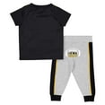 thumbnail image 2 of Infant Colosseum Black/Heather Gray Iowa Hawkeyes Ka-Boot-It Jersey & Pants Set, 2 of 2