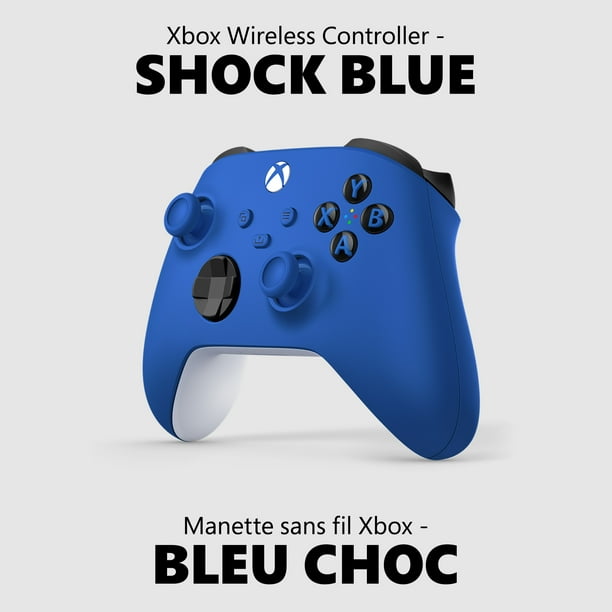 XBOX ワイヤレスコントローラー(SHOCK BLUE) Xbox Wireless Controller - Shock Blue for Multiple Devices
