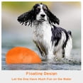 thumbnail image 2 of Lingdii Dog Flying Disc Toy,Pet Training Rubber Frisbee Interactive Toys,Floating Water Dog Toy for Small Dogs Puppy Outdoor Flight, 2 of 8