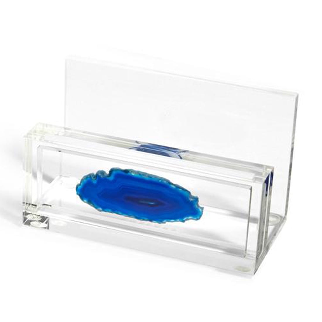 RabLabs Eiro Agate & Lucite Business Card Holder Walmart RabLabs Eiro Agate & Lucite Business Card Holder Walmart