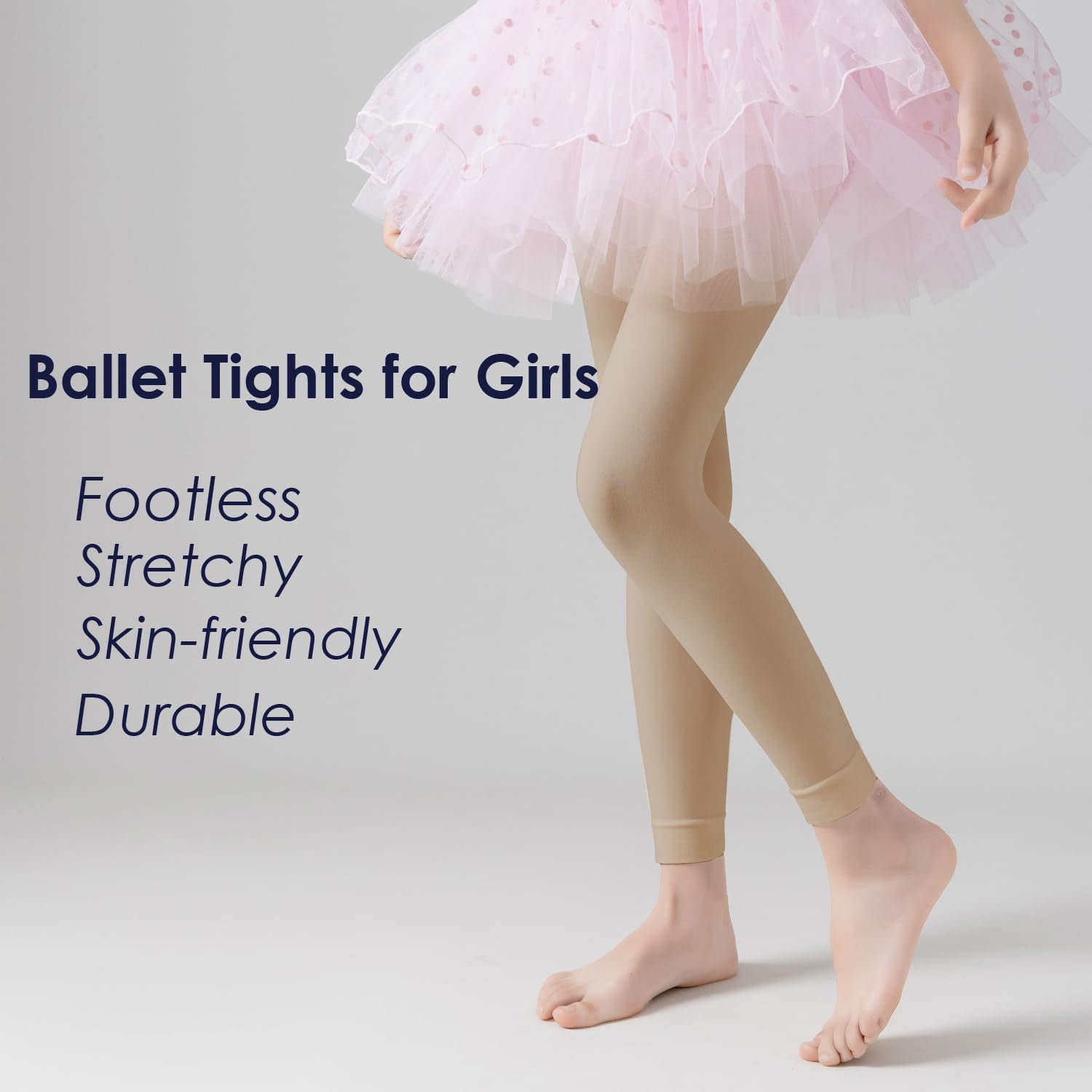 Girls footless dance tights hotsell