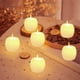 thumbnail image 3 of Led Christmas Lights 6 Pieces Flameless Led Candles Apple Candles Decoración de Escritorio de Velas Electrónicas Simuladas Alimentadas Por Batería Decoración de Navidad de Halloween Luces de Navidad A, 3 of 6