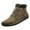 Khaki, variant on AnuirheiH Retro Boots Men's Casual Shoes Breathable Socks Locomotive Tooling Shoes Boots