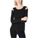 thumbnail image 1 of INC Blusa con hombros descubiertos para fiesta en el jardín para mujer, negro, XXL I-N-C Hombro frío, 1 of 2
