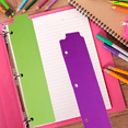 thumbnail image 7 of 40 Pieces Snap-in Plastic Bookmark Mini Binder Dividers Snap in Bookmark for Planner Multicolor Plastic Bookmark, 7 of 7