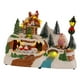 thumbnail image 3 of Caja de música decorativa de resina para mesa, artículo artesanal, regalo de Navidad, decoración navideña de resina con luz, decoración navideña para. Tren giratorio, 3 of 9