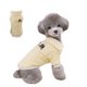 thumbnail image 1 of Chaqueta cálida y suave para cachorros, abrigo para perros para el frío en invierno (caqui), 1 of 6